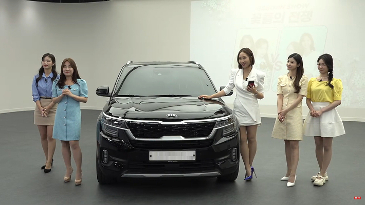 리본카 쇼핑라이브 현장. 오토플러스 제공