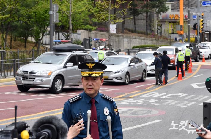 경찰청장, 대낮 음주운전 단속현장 점검