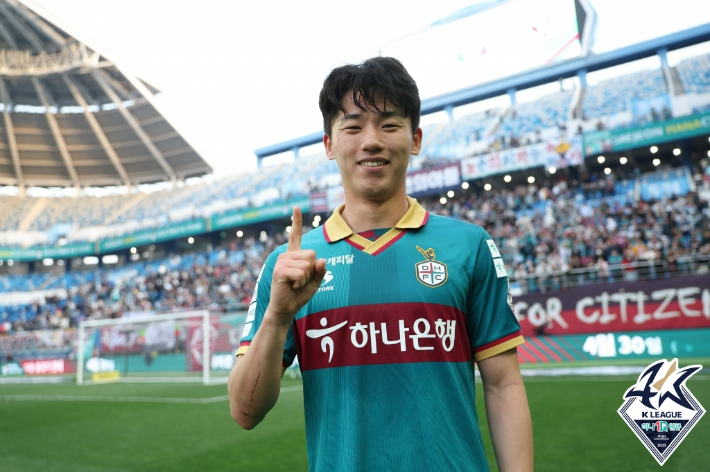 대전 하나시티즌 이현식. 한국프로축구연맹