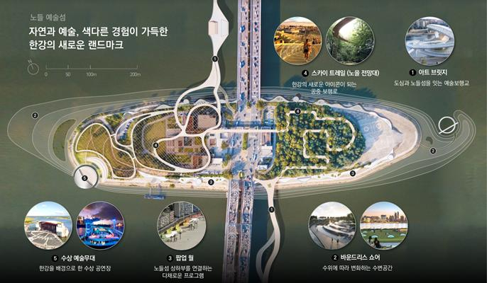 서울시의 기본구상안. 이를 토대로 건축가들이 혁신 디자인을 적용한 구상안을 내놨다. 서울시 제공 
