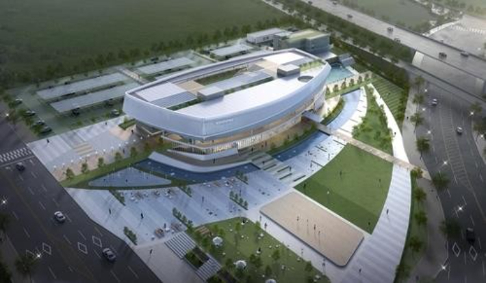 전남도청 동부지역본부 조감도. 전남도 제공