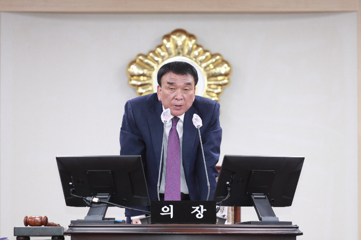 김규찬 의령군의회 의장. 의령군의회 제공