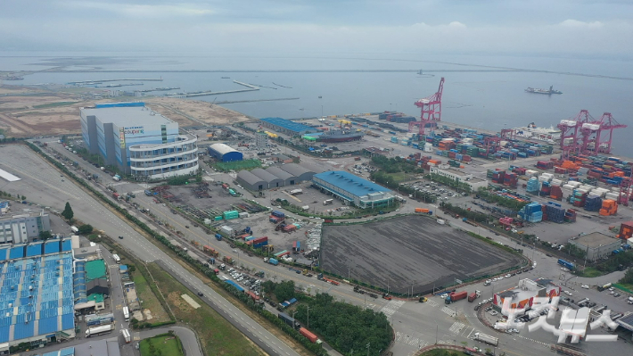 평택항 일대 모습. 박철웅 PD