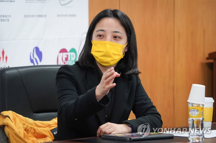 류호정 정의당 의원. 연합뉴스