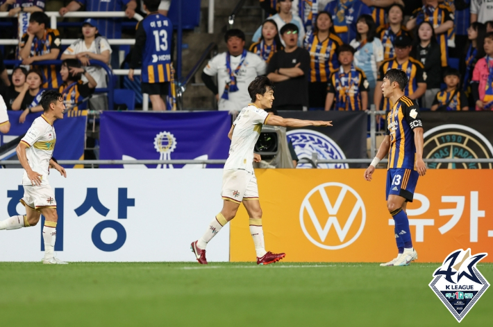 대전 하나시티즌 마사(가운데). 한국프로축구연맹