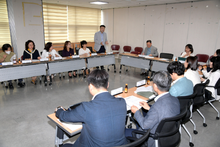 30일 광주시 민관협치 여성 분과위원회 게최. 광주광역시 제공