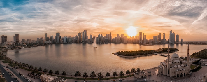 아랍에미리트(UAE) 토후국 샤르자의 도시 풍경. 샤르자도서청 제공 