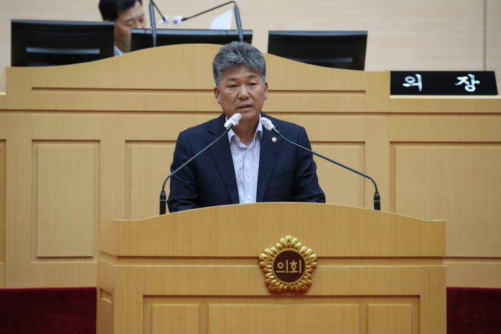 신의준 전라남도의회 농수산위원장. 전남도의회 제공