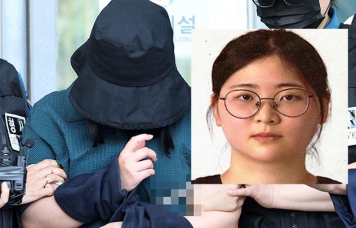 또래 여성을 살해하고 시신을 유기한 혐의를 받는 정유정(23). 부산경찰청·연합뉴스