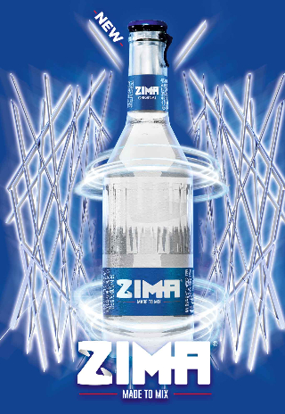 스파클링 주류 '지마(Zima)'. 골든블루 인터내셔널 제공