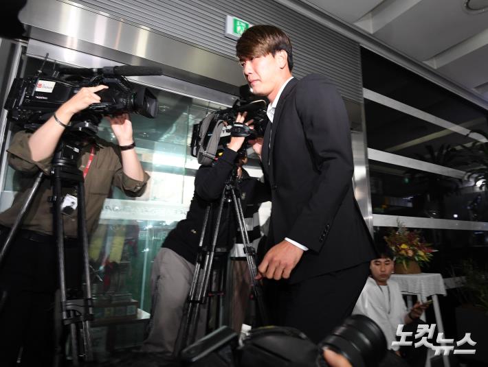 김광현, KBO 상벌위 출석