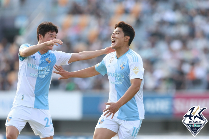 K리그1 득점 선두를 달리는 울산 현대 주민규. 한국프로축구연맹