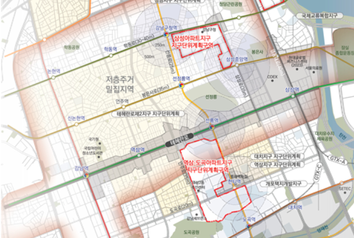 청담·도곡아파트지구 지구단위계획 전환…높이와 용도규제 일부 완화 - 노컷뉴스