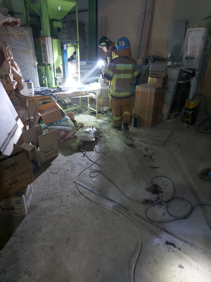 포항북부소방서 제공