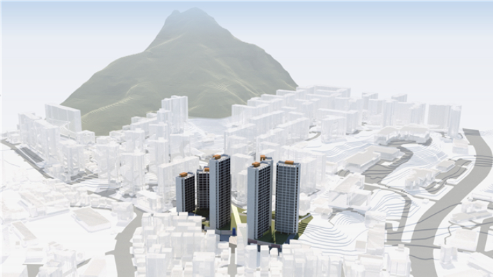 불광동 600 일대 신속통합기획 재개발 예상도. 서울시 제공 