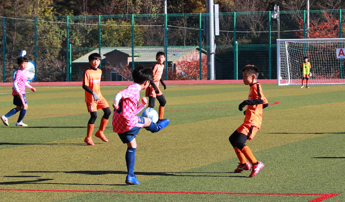 지난해 열린 울진금강송배 전국 유소년클럽 축구대회. 울진군 제공