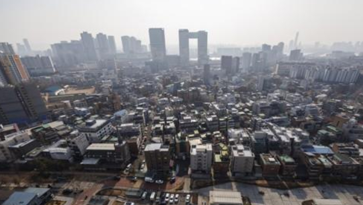 효창공원앞역 인근 도심 공공주택 복합사업 추진 지역. 연합뉴스