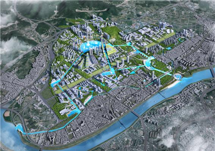 K2후적지 개발 조감도 대구시 제공