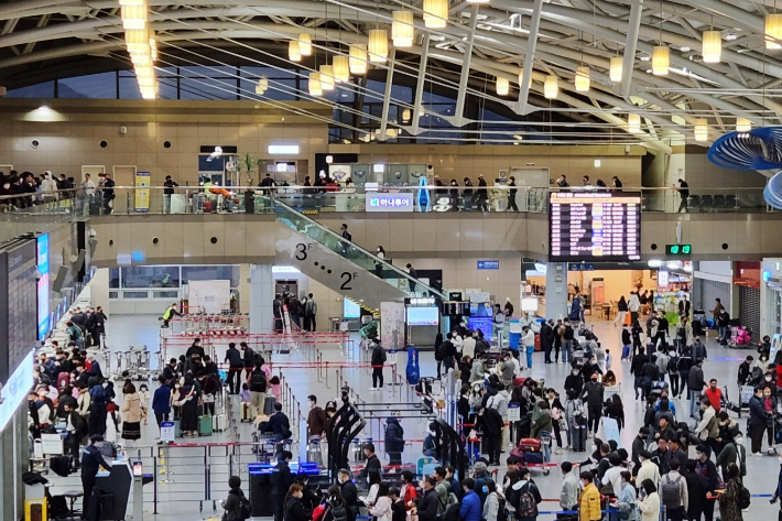 김해국제공항. 정혜린 기자