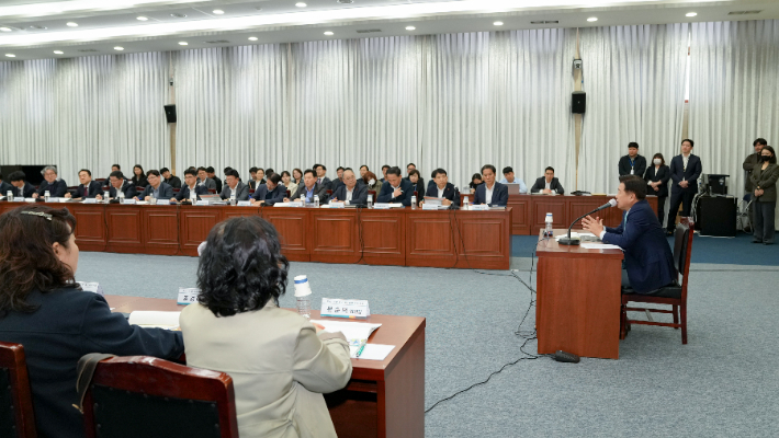 15분 도시 제주 기본구상을 위한 용역 착수보고회가 지난 3월 열렸다. 제주도 제공