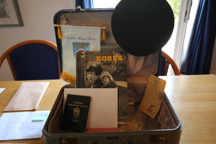 스웨덴한국전참전협회가 기탁한 소장품. 유엔평화기념관 제공