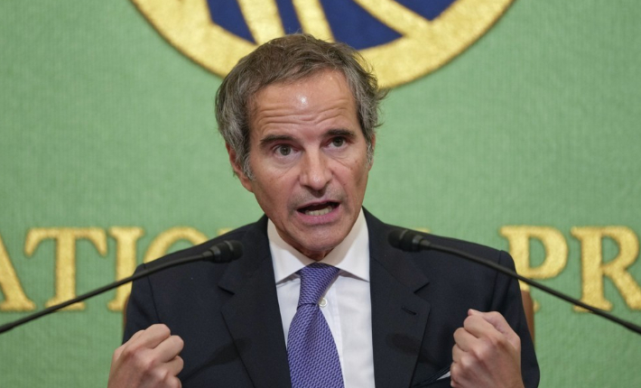 라파엘 그로시 국제원자력기구(IAEA) 사무총장. 연합뉴스