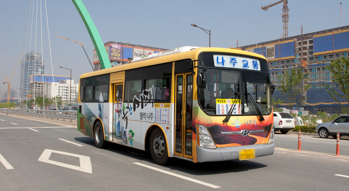 나주 시내버스. 전남 나주시 제공