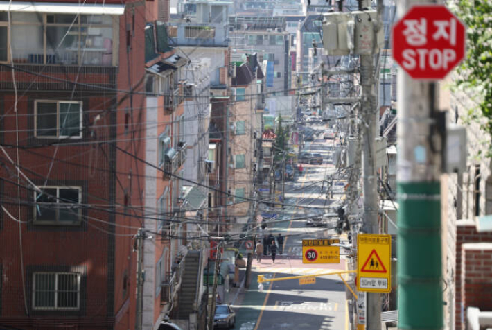 강서구 빌라 밀집 지역의 모습. 연합뉴스