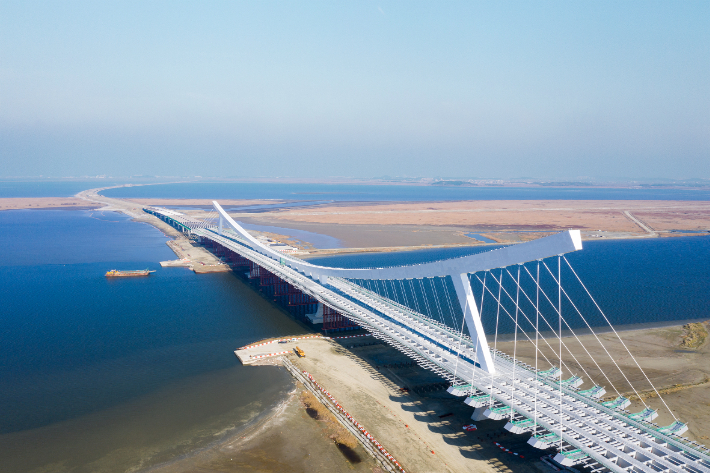 새만금 남북도로. 전북도 제공