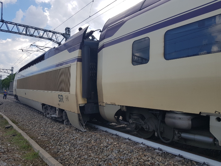 당시 사고 현장. 대전소방본부 제공