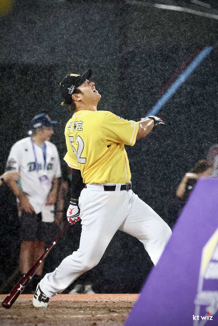 2023 신한은행 SOL KBO 올스타 홈런 레이스에서 준우승을 차지한 박병호. kt wiz