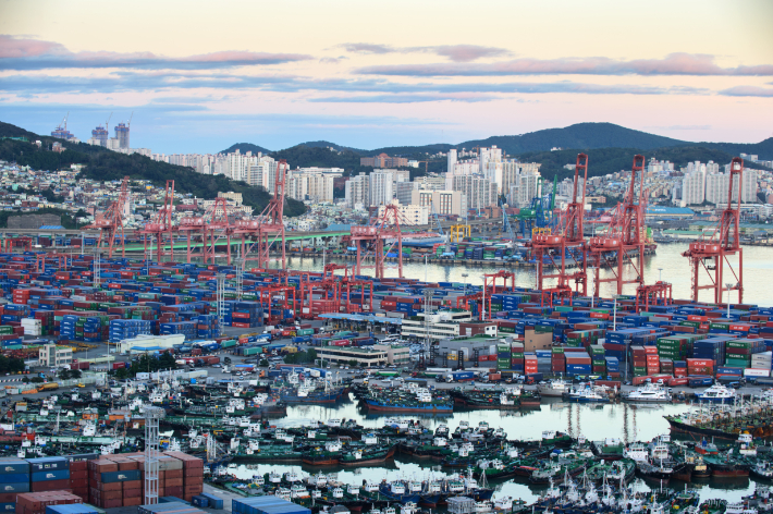 부산 북항 전경. 부산항만공사 제공 