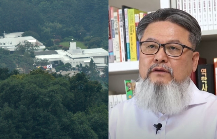 Allegations of Divination Technique Involvement in Presidential Residence Relocation: Cyber Hankuk University Professor Baek Jae-kwon Revealed as Visitor