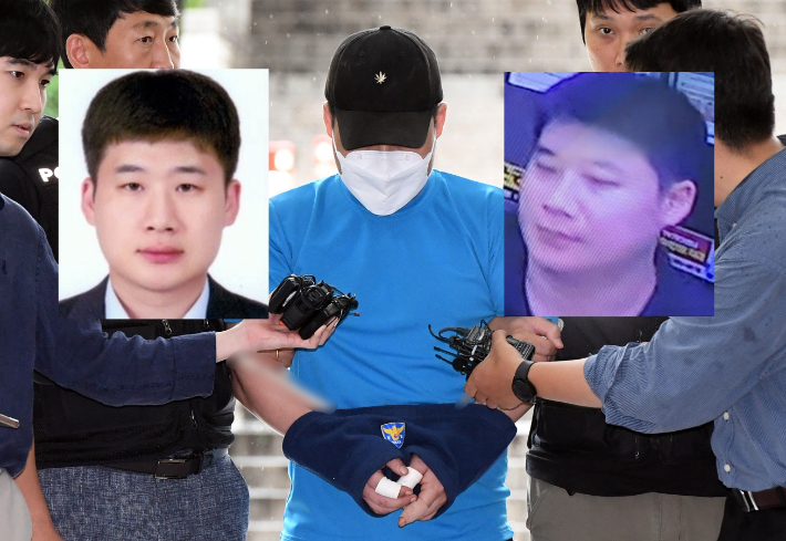 신림동 흉기 난동 사건 피의자 조선(33·남). 황진환 기자·서울경찰청 제공