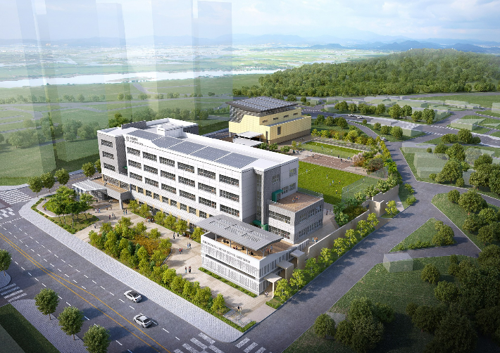 울산 울주군 청량중학교 조감도. 울산광역시교육청 제공