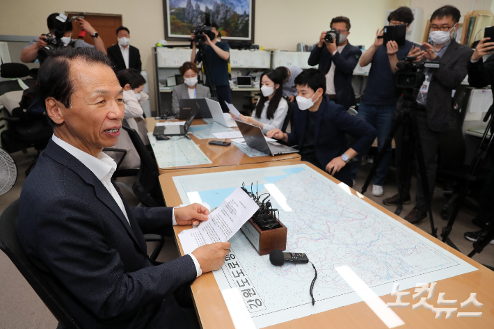 최문순 전 강원도지사. 박정민 기자