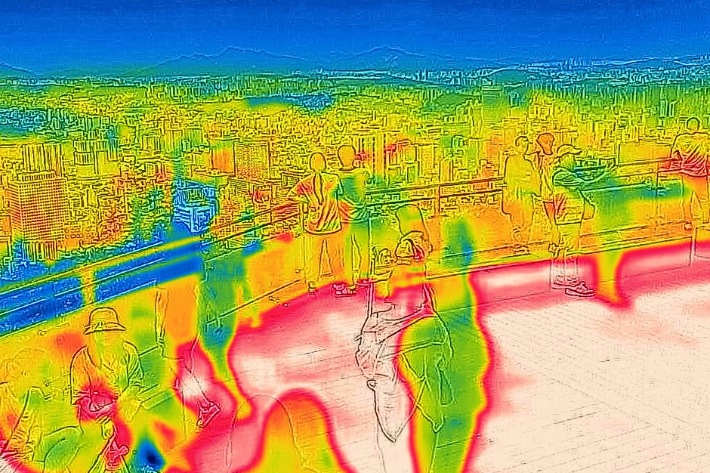 끓는 서울. 연합뉴스 