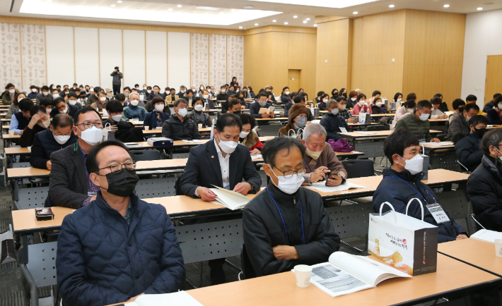 지난해 하이코에서 열린 해파랑 경주바다 해양정원 포럼. 경주시 제공