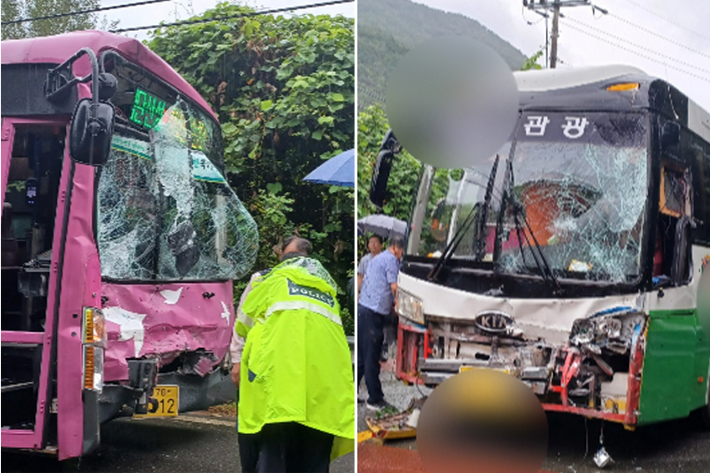 Car Accident Involving 10 Koreans and Foreigners at World Jamboree in Suncheon