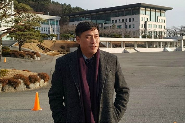 김영수 전 해군 소령, 현 국방권익연구소 소장. 자료사진