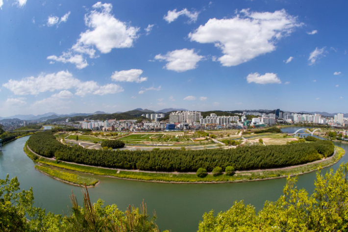 태화강 국가정원 전경. 울산시 제공