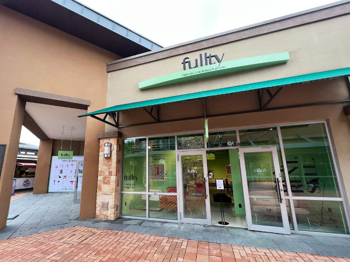 여주 프리미엄 아울렛 WEST에 입점한 풀티 매장 전경. 신세계사이먼 제공