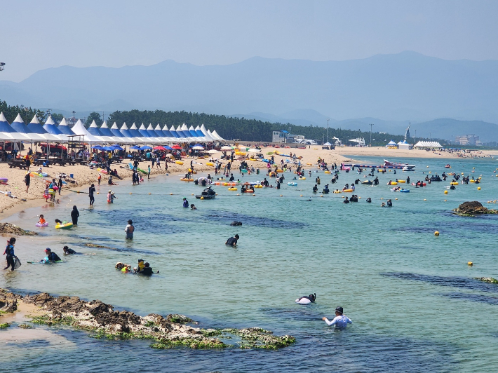 영덕 대진해수욕장. 영덕군 제공