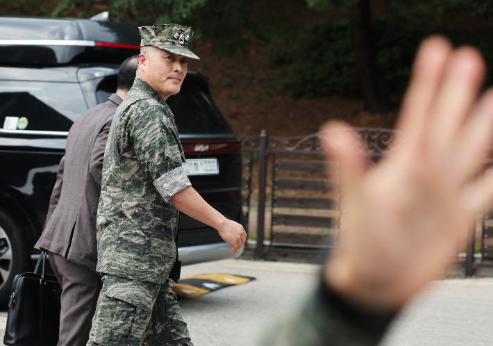 박정훈 전 해병대 수사단장. 연합뉴스