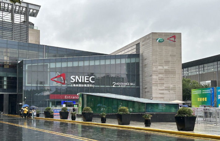 '2023 상하이 국제 배터리산업 박람회(CNIBF)'가 열리는 중국 상하이 신국제엑스포센터. 포항시 제공