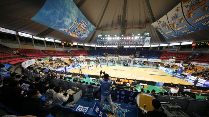 전주KCC 구장. 연합뉴스