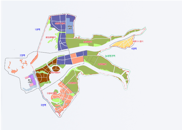 새만금 용지. 새만금개발청 제공