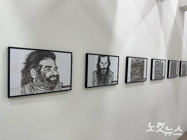 인공지능 화가의 작품. 김한영 기자 