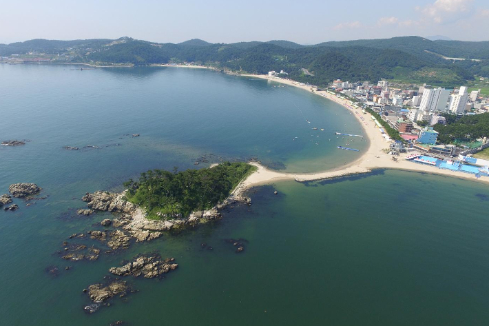 울산 울주군 진하해수욕장 전경. 울주군 제공