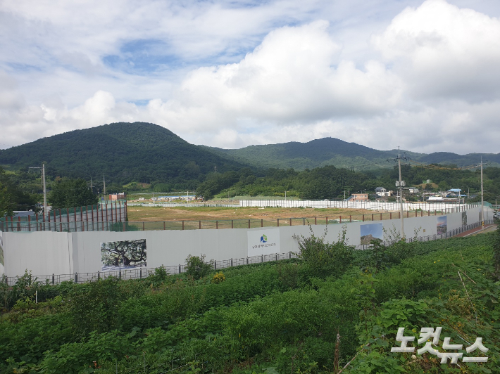 31일 광주 북구 충효동 광주생태문화마을 조성 사업 현장. 조시영 기자